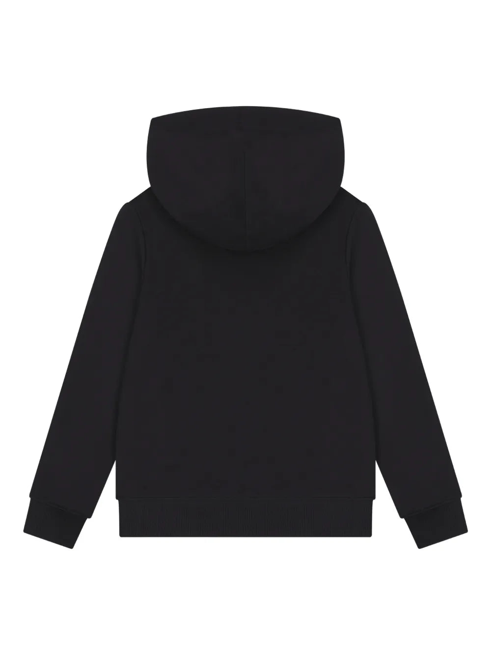 Calvin Klein Unisex Small Monogram Hoodie In Black