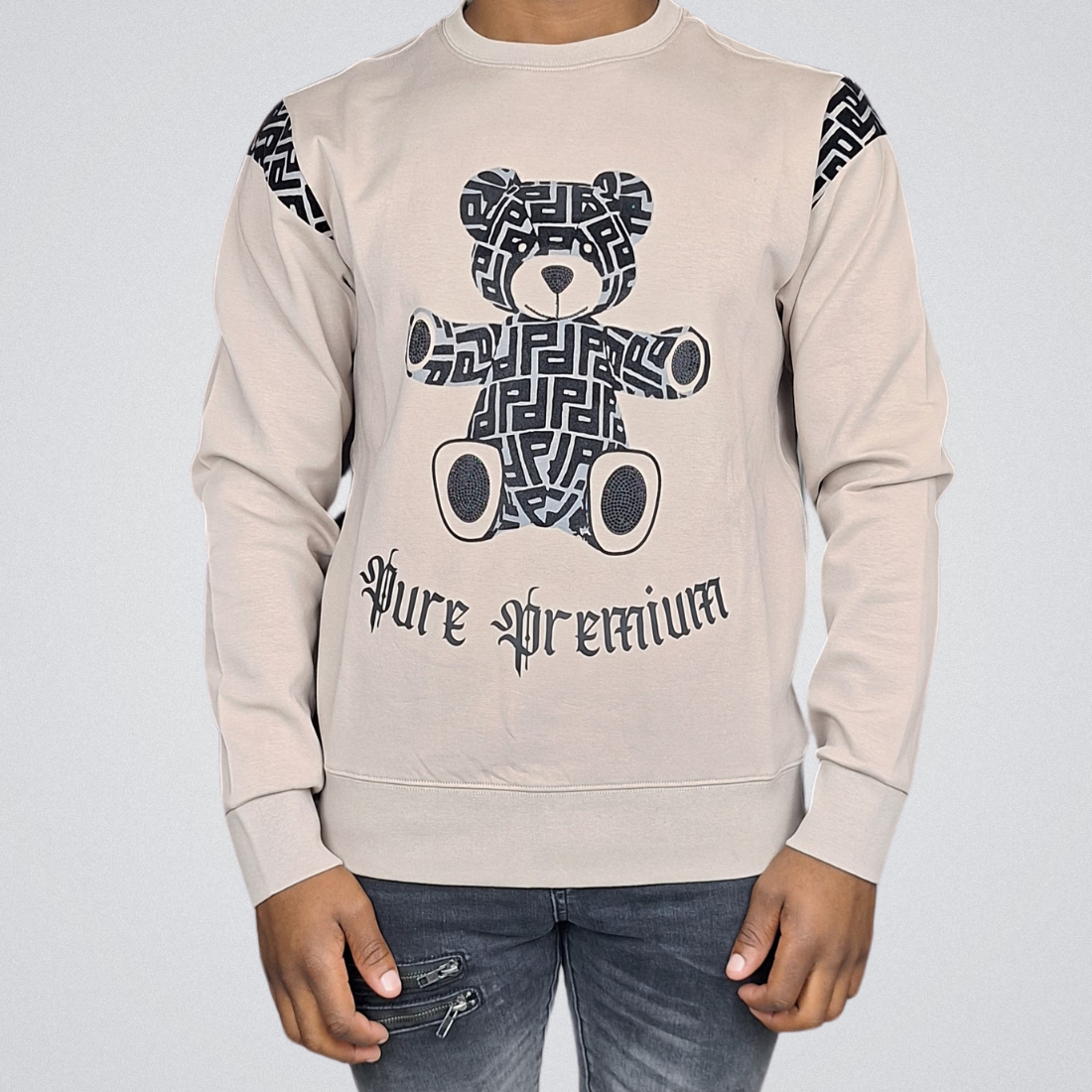 Pure Premium Grey Angela Sweater