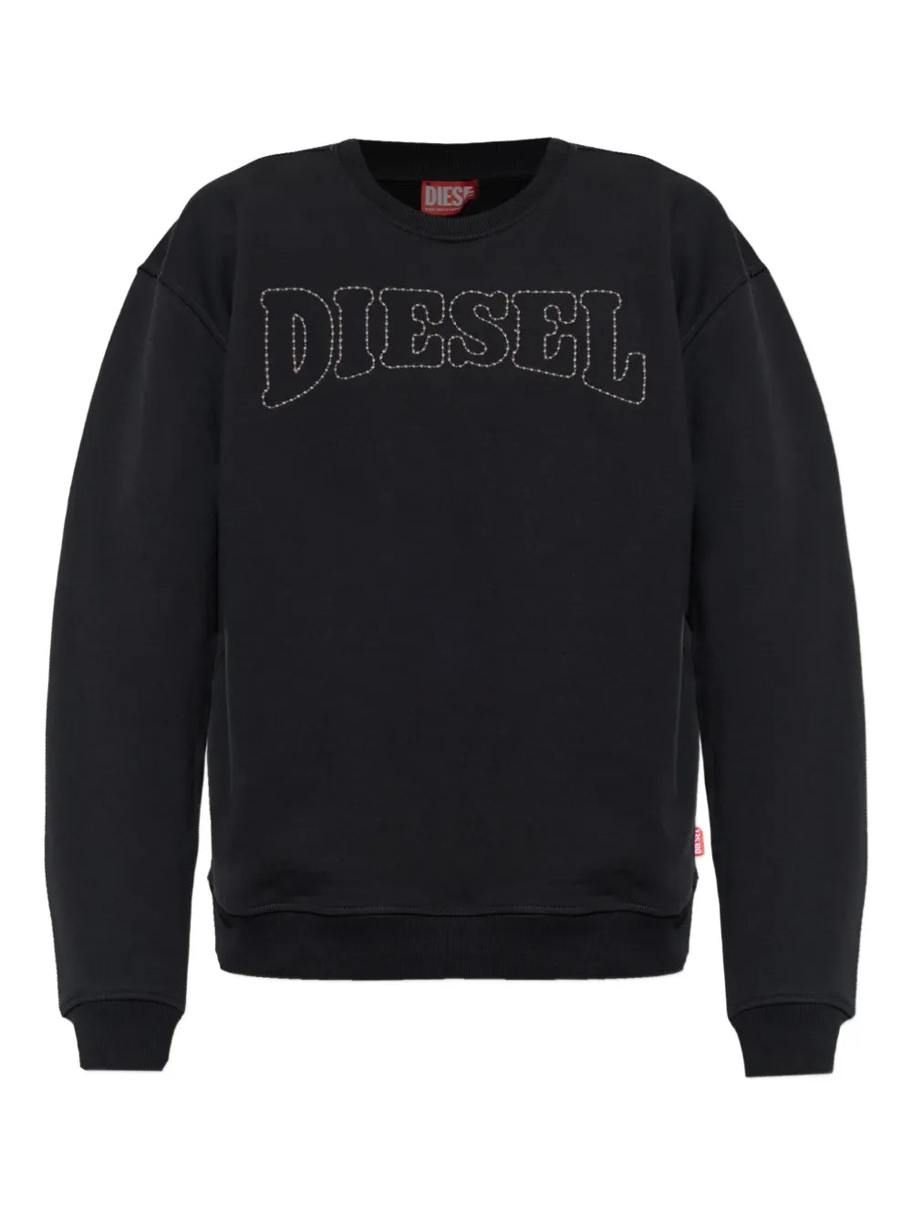 Diesel Mens S-Norm-V10 Sweatshirt In Black