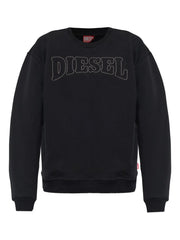 Diesel Mens S-Norm-V10 Sweatshirt In Black