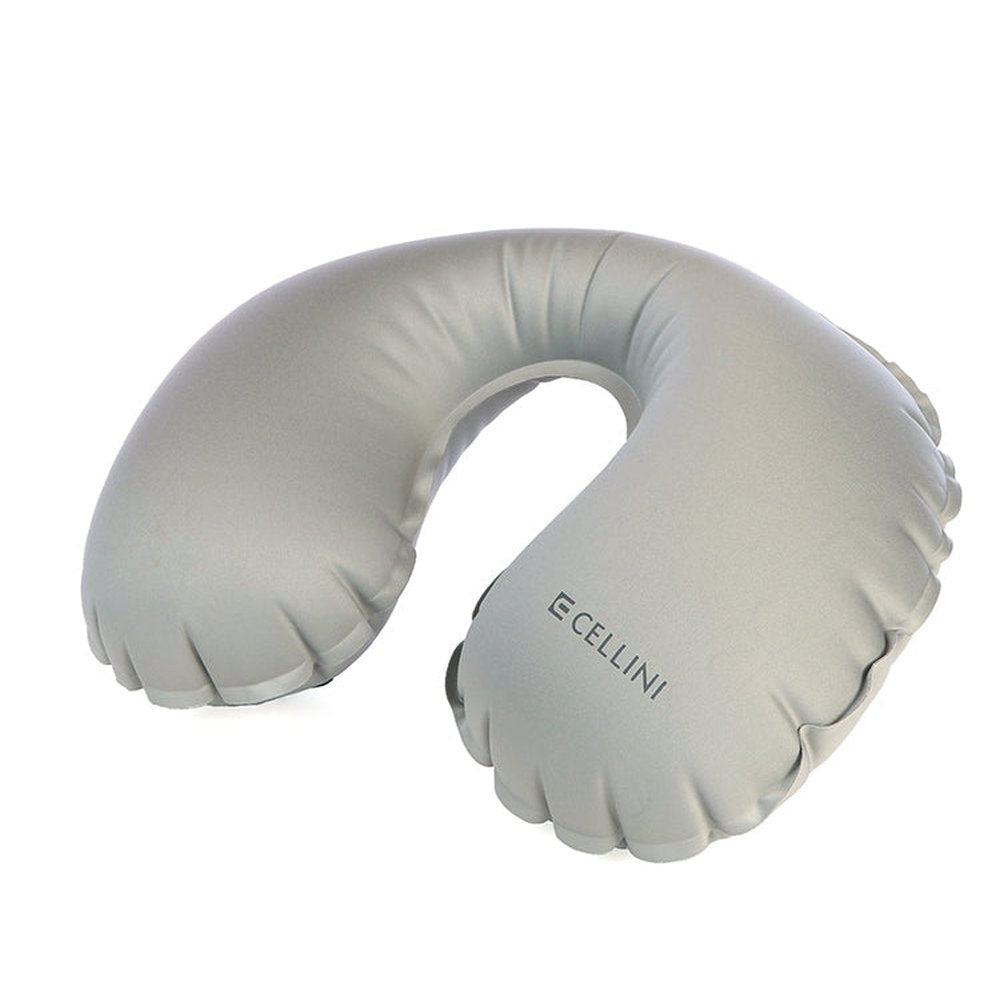 Cellini Accessories Inflateable Travel Pillow In Grey