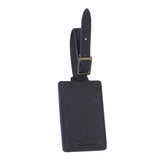 Cellini Accessories Pu Luggage Label In Black