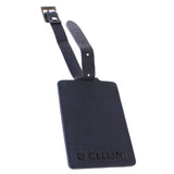 Cellini Accessories Pu Luggage Label In Black