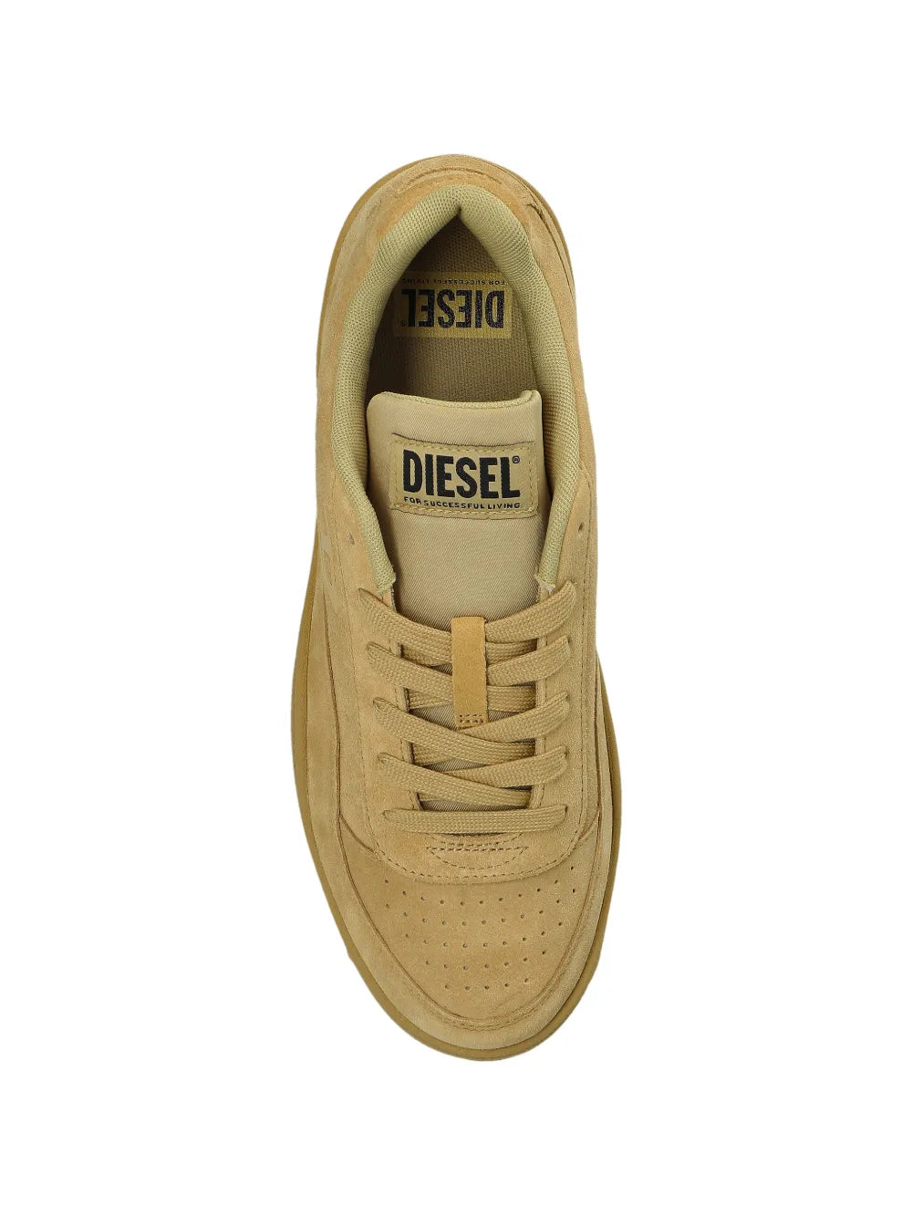 Diesel Mens S-Tracker-D Low Sneakers Sand