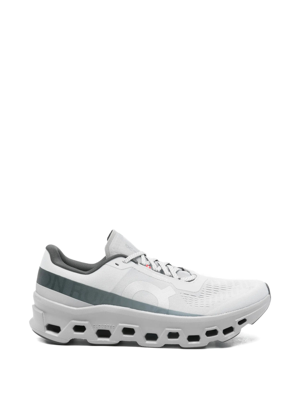 On Cloud Mens Cloudmonster 1.0 Shoes In Light Grey