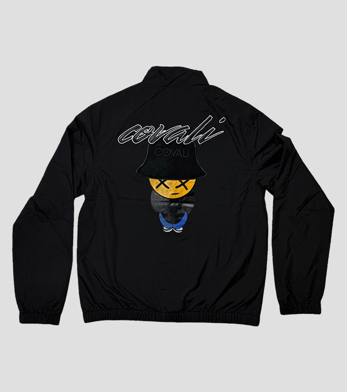 Pure Premium Mens Covali Atletico Track Jacket In Black