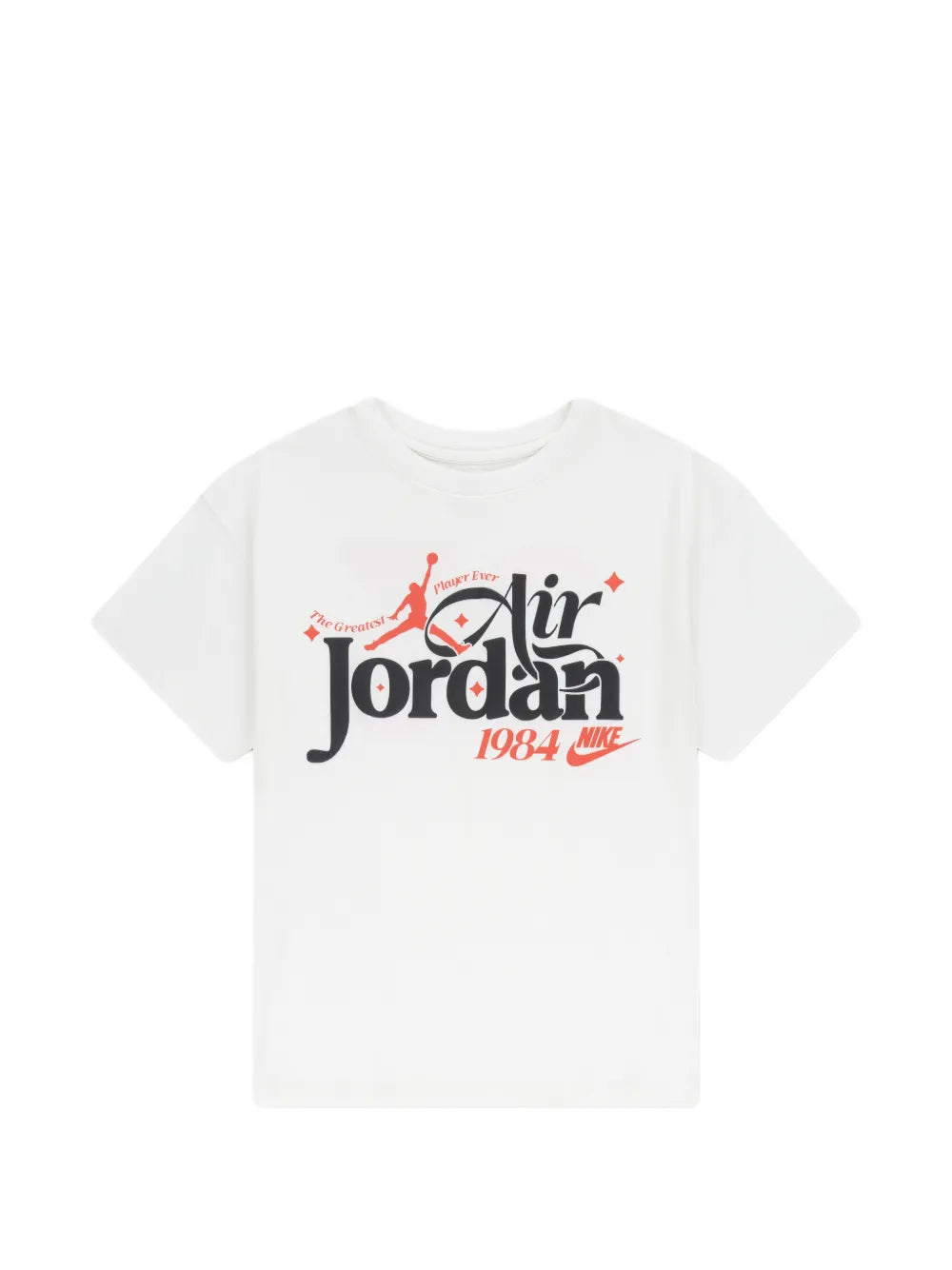 Jordan Girls 84 Dream Short Sleeve T-shirt In White