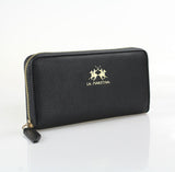La Martina Womens Marilena Wallet In Black