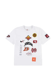 Jordan Boys Dynasty Patch T-shirt In White