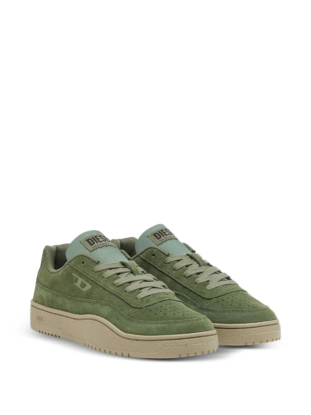 Diesel Mens S-Tracker-D Low Sneaker In Green