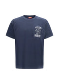 Diesel Mens T-Norm V14 T-Shirt In Dark Blue