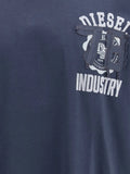 Diesel Mens T-Norm V14 T-Shirt In Dark Blue
