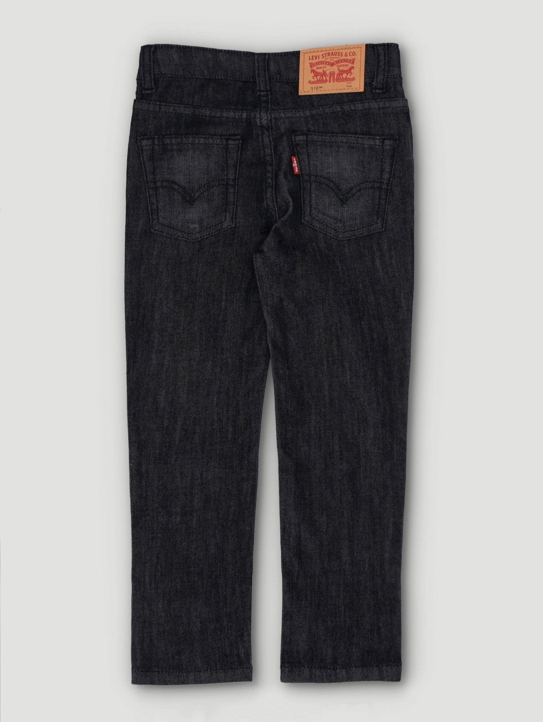 Levis F519 Boys 510 Skinny Fit Denim Jeans Black