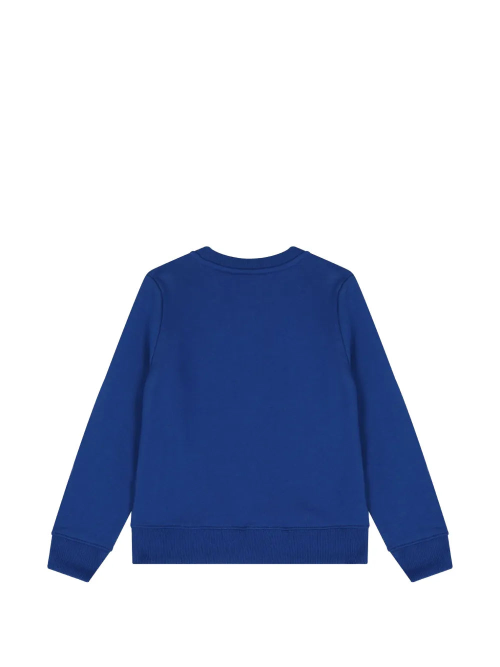 Calvin Klein Kids Ck Monogram Terry Cn Sweatshirt In Blue