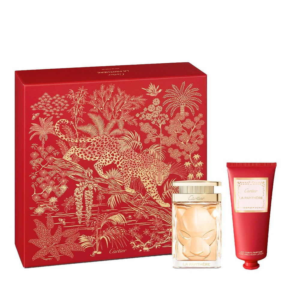 Cartier Womens La Panthere Eau De Perfum Gift Set
