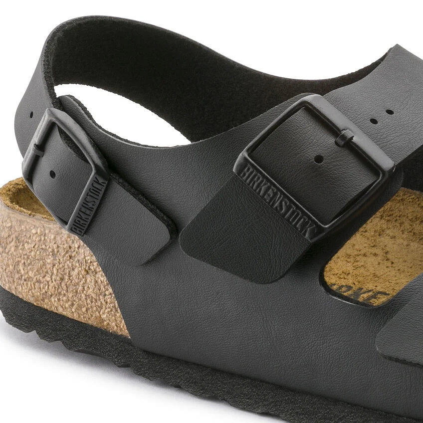Brikenstock Unisex Adults Milano SFB Birko Flor Sandal In Black