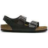 Brikenstock Unisex Adults Milano SFB Birko Flor Sandal In Black