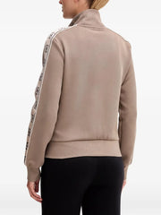 Guess Womens Britney Full Zip Track Jacket In Light Brown