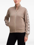 Guess Womens Britney Full Zip Track Jacket In Light Brown