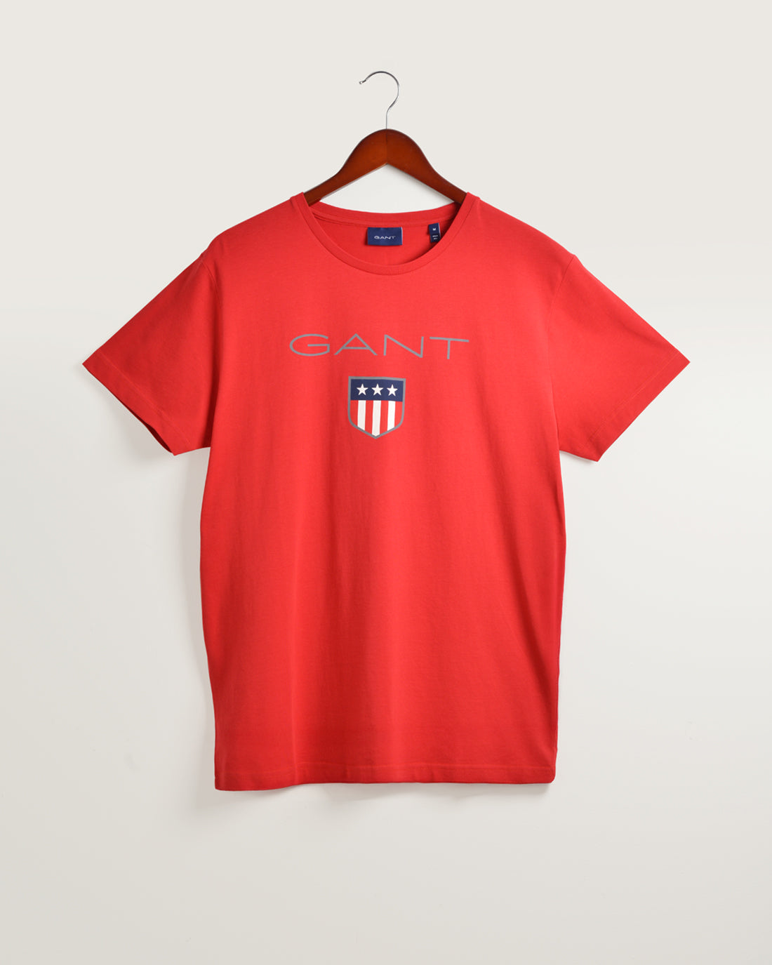 Gant Shield Short Sleeve T-Shirt In Red