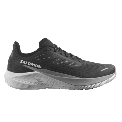 Salomon Mens Aero Blaze 2 Shoes In Black/Black/Sharkskin