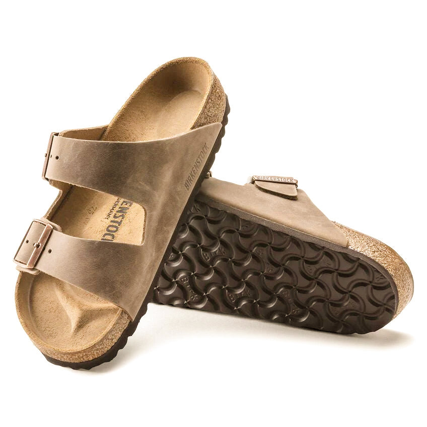 Birkenstock 352203 Arizona Oiled Leather Tobbaco