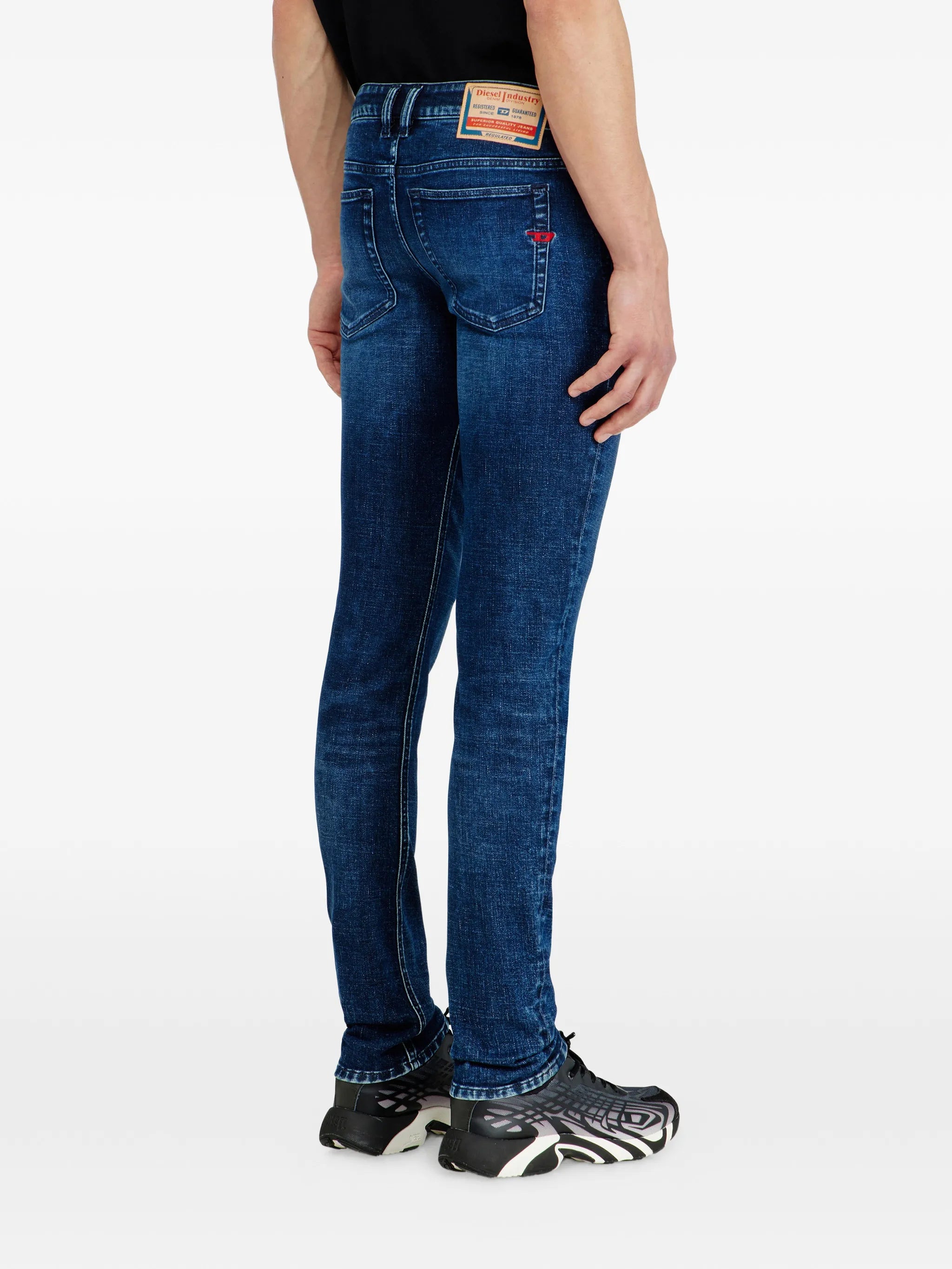 Diesel Mens 1979 Sleenker Trouser Skinny Jeans In Stonewash