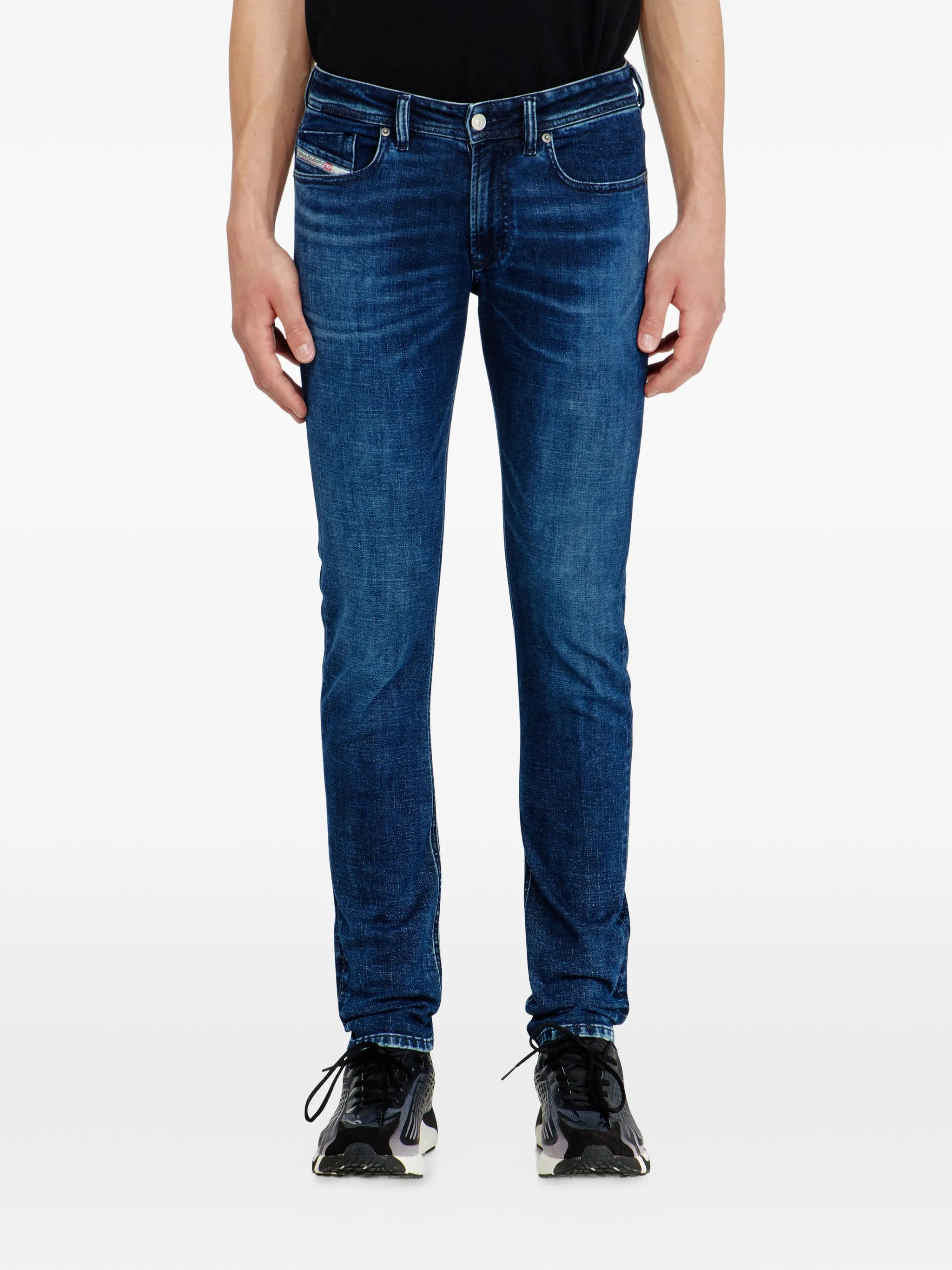 Diesel Mens 1979 Sleenker Trouser Skinny Jeans In Stonewash