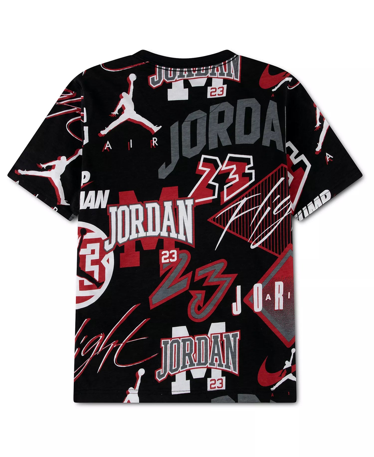 Jordan Boys MJ Dynasty Aop T-shirt In Black