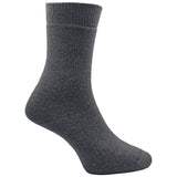 Cape Mohair Mens Termal Hiker Socks In Charcoal