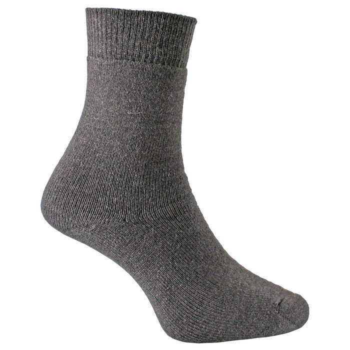 Cape Mohair Mens Termal Hiker Socks In Olive