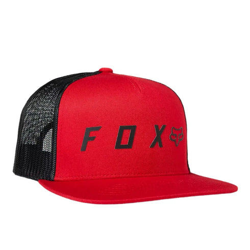 Fox 7048 Mens Absolute Snapback Cap Black And Red