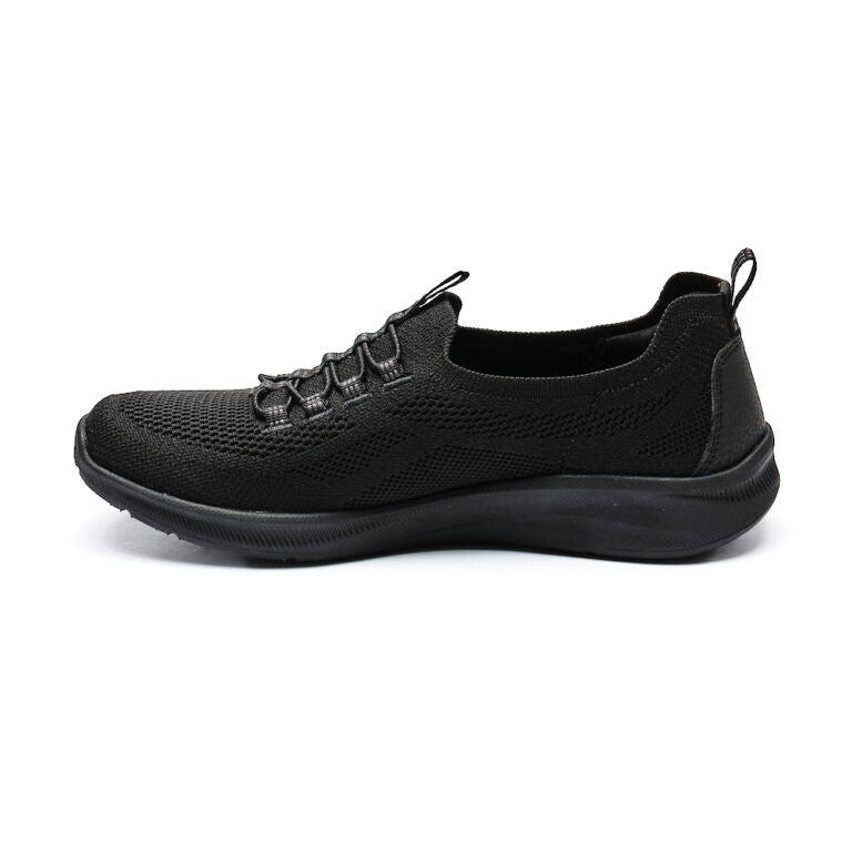 Skechers Womens Radiance Shoes In Black