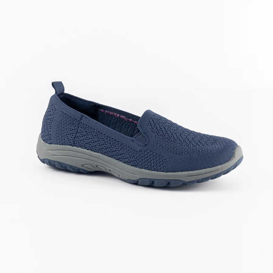 Skechers Womens Reggae Fest 2.0 Shoes In Navy
