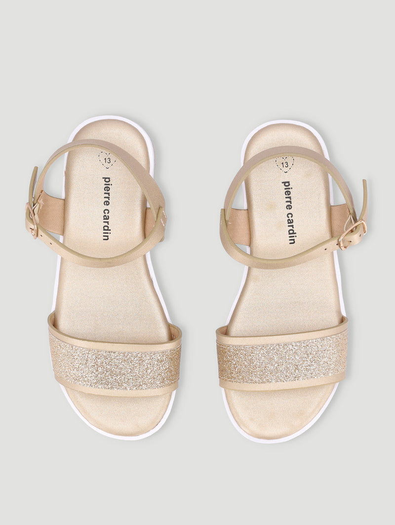 Pierre Cardin Scarlett Open Sandals In Gold