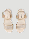 Pierre Cardin Scarlett Open Sandals In Gold