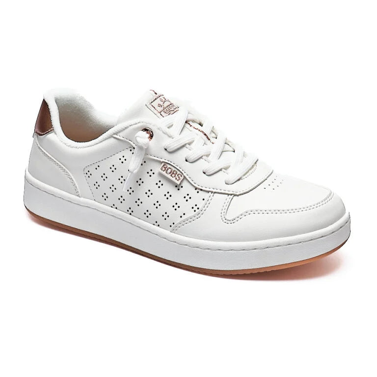 Skechers Womens B Cute Court Sneakers In White