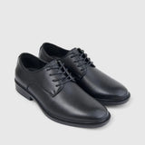 Hush Puppies Mens Harrington Leather Shoe In Black