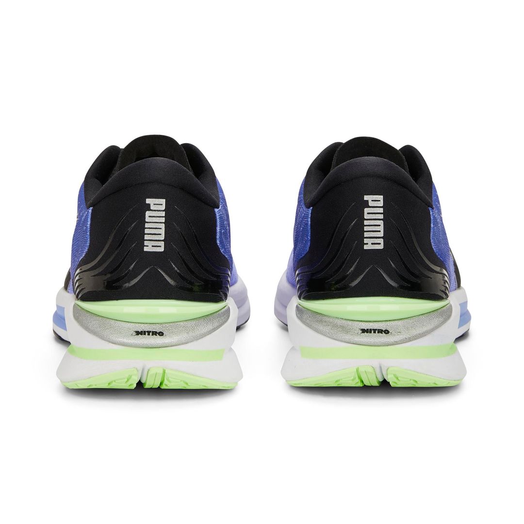Puma Mens Electrify Nitro 2 Sneakers In Purple/Black/Silver