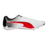 Puma Mens Evospeed Electric 13 Running Shoes In White/Black/Red