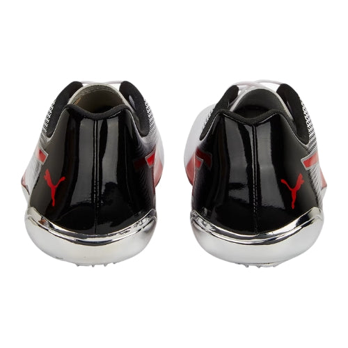 Puma Mens Evospeed Electric 13 Running Shoes In White/Black/Red