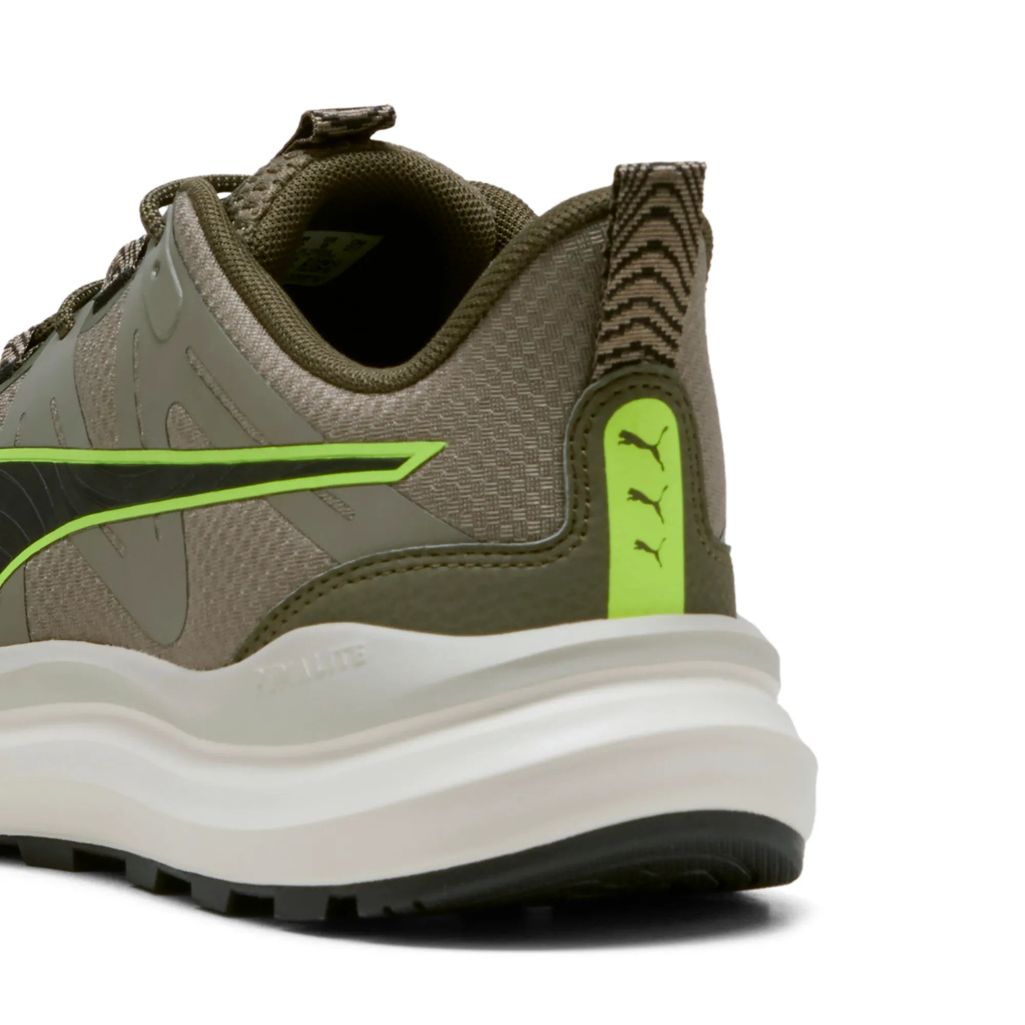 Puma Mens Reflect Lite Trail Sneakers In Loden Green/Velvet Moss