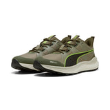 Puma Mens Reflect Lite Trail Sneakers In Loden Green/Velvet Moss