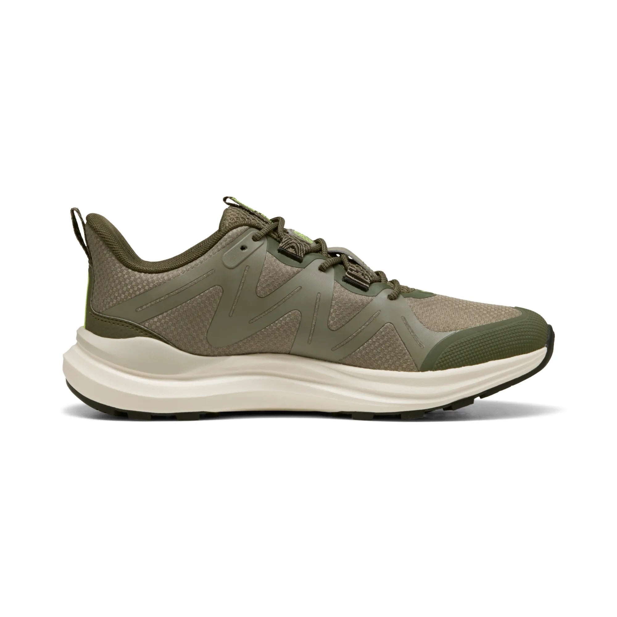 Puma Mens Reflect Lite Trail Sneakers In Loden Green/Velvet Moss