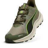 Puma Mens Reflect Lite Trail Sneakers In Loden Green/Velvet Moss