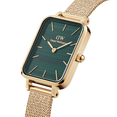 Daniel Wellington womans Quadro Pressed Evergold