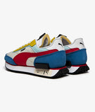 Puma Mens Future Rider Icons Sneakers In Marshmallow/Star Sapphire