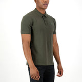 S.P.C.C Mens Mullen Short Sleeves Golfer In Fatigue