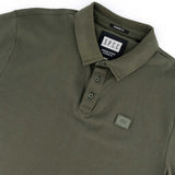 S.P.C.C Mens Mullen Short Sleeves Golfer In Fatigue