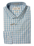 Pringle Mens Spencer Long Sleeve Shirt In Light Blue